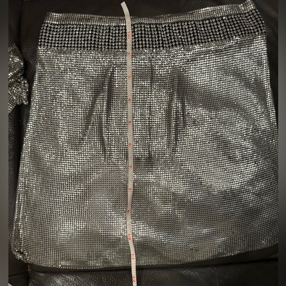 Fannie Schiavoni Set Silver Top & Skirt - Picture 6 of 7